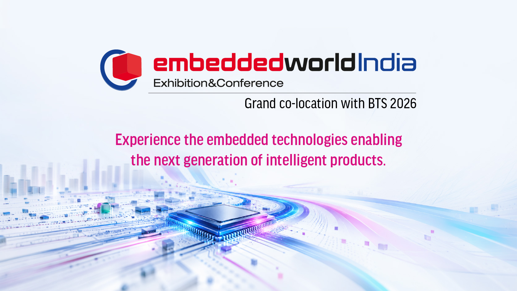 embedded world India Exhibition and Conference, co-located with BTS 2026